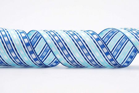 Stripe & Square Woven Ribbon